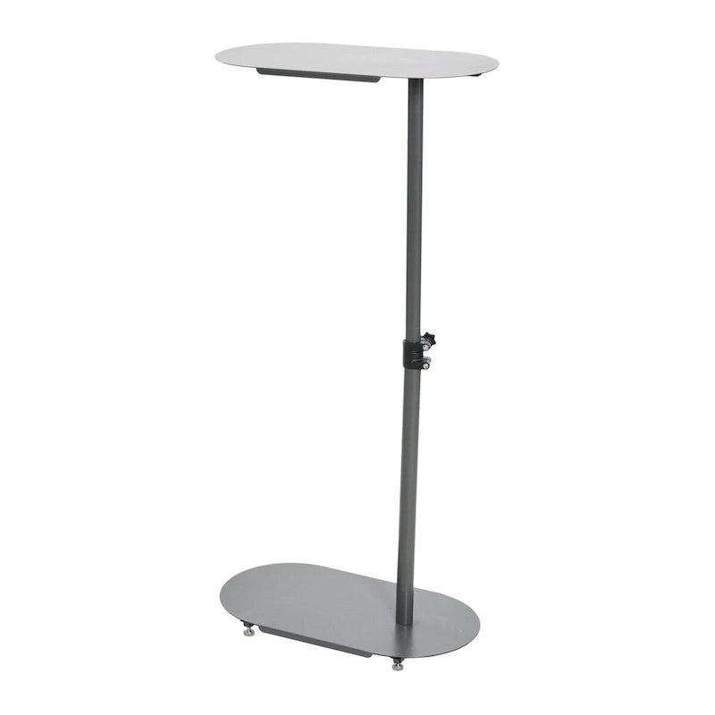 Table d’appoint moderne réglable en forme de C – 20.0L x 11.0W x 32.0H