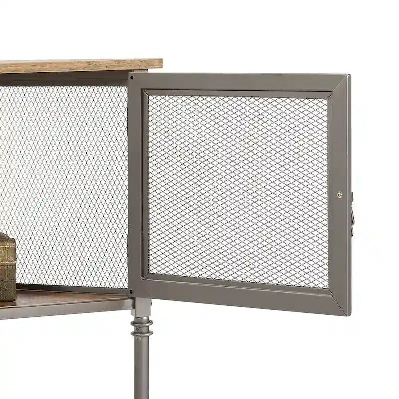 Table d’angle Javlergo avec tiroir et étagère de rangement – 19.92 x 19.92 x 29.29