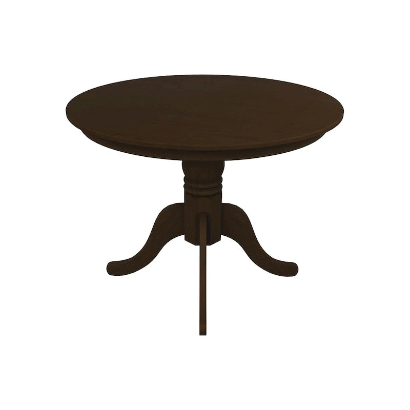 Ensemble de salle à manger en bois CraftPorch mi-siècle, 5 pièces