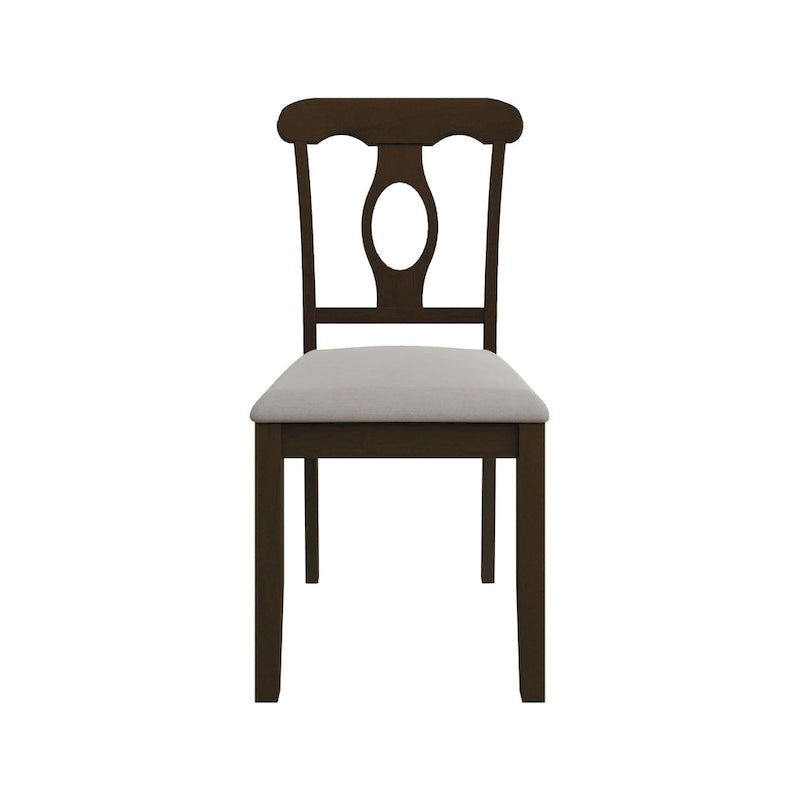 Ensemble de salle à manger en bois CraftPorch mi-siècle, 5 pièces