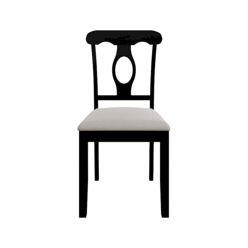 Ensemble de salle à manger en bois CraftPorch mi-siècle, 5 pièces