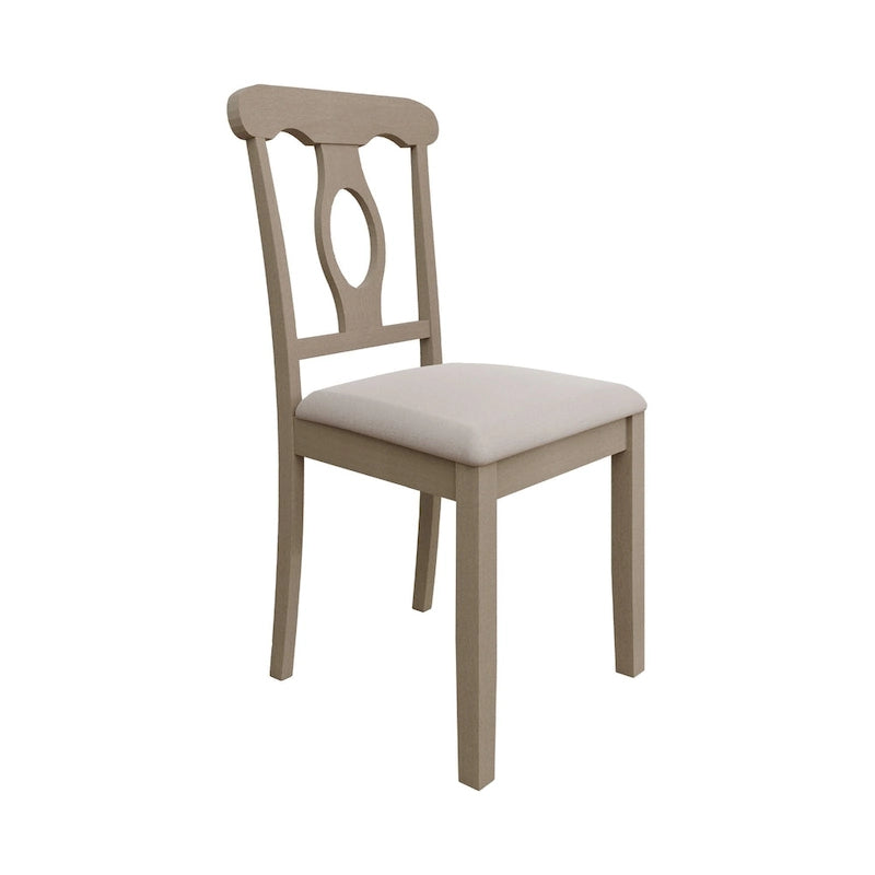 Ensemble de salle à manger en bois CraftPorch mi-siècle, 5 pièces
