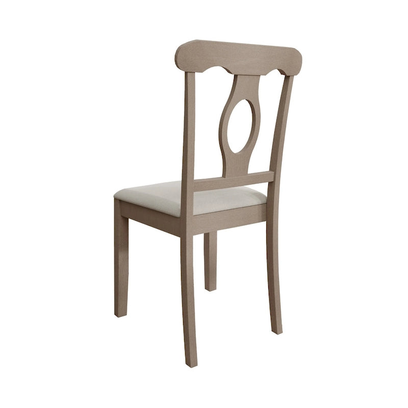 Ensemble de salle à manger en bois CraftPorch mi-siècle, 5 pièces