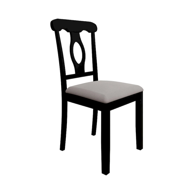 Ensemble de salle à manger en bois CraftPorch mi-siècle, 5 pièces