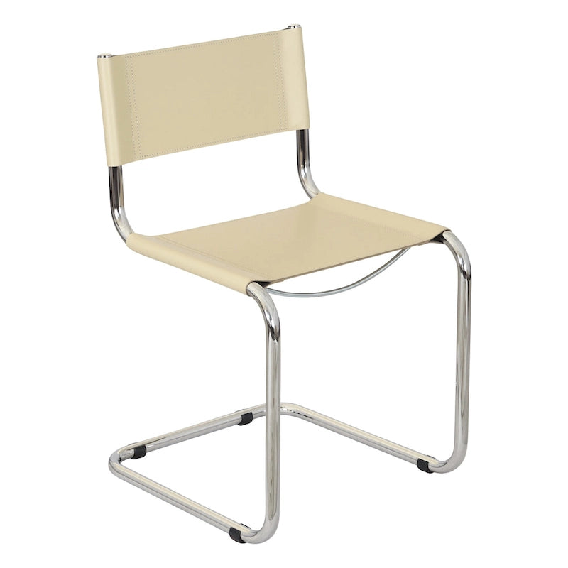 Breuer Chair Company Mart Stam konzolos oldalszék krómozott vázzal (többféle műbőr színben)