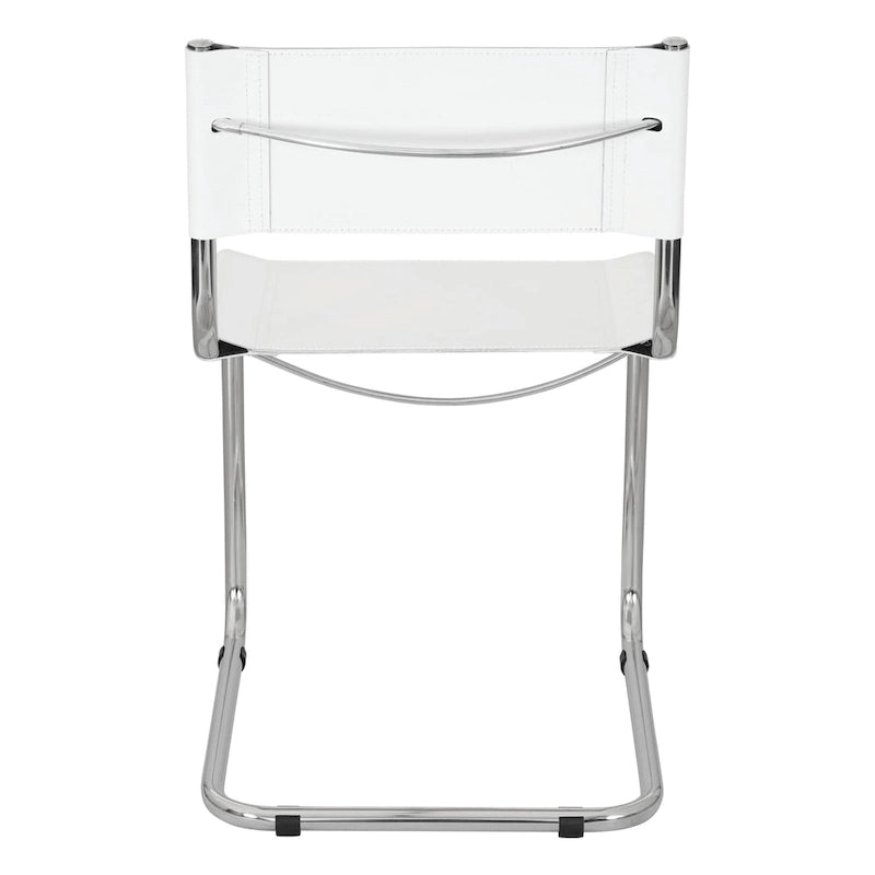 Breuer Chair Company Mart Stam konzolos oldalszék krómozott vázzal (többféle műbőr színben)