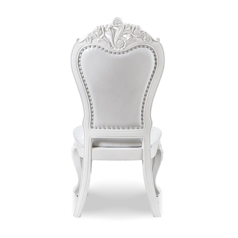 Furniture of America Eugene traditionele eetkamerset van massief hout, 9-delig, met uitschuifbare tafel