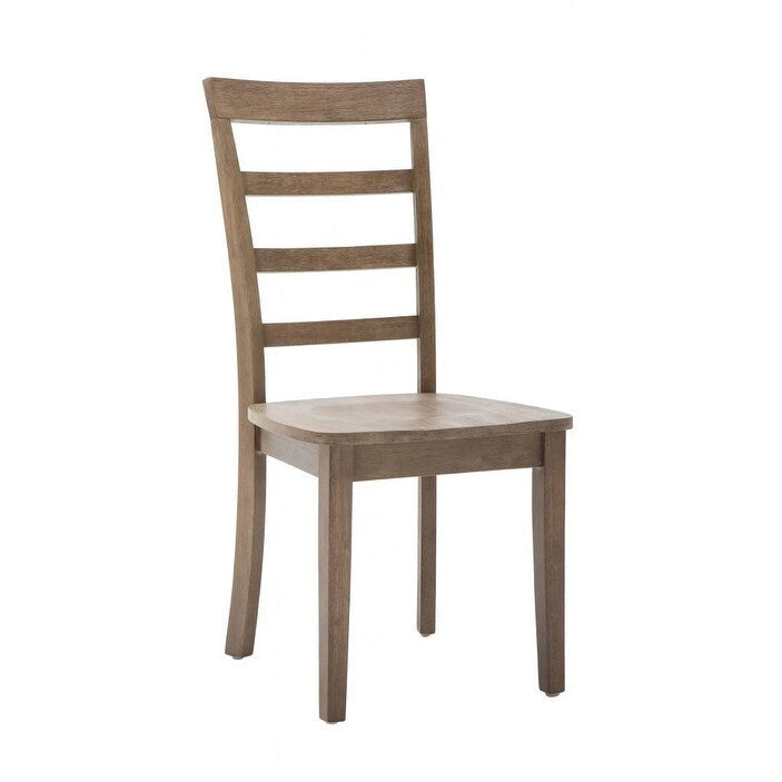 Set da pranzo Boulder da 3 pezzi - legno di fienile spazzolato a filo