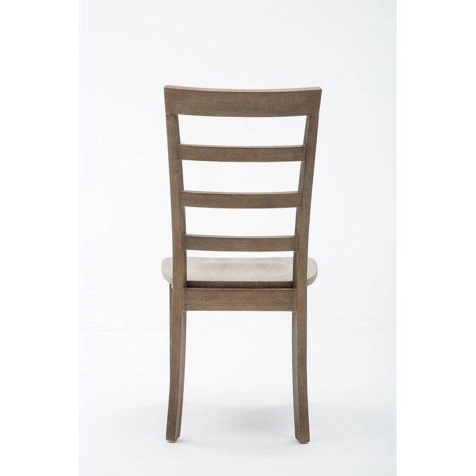 Set da pranzo Boulder da 3 pezzi - legno di fienile spazzolato a filo