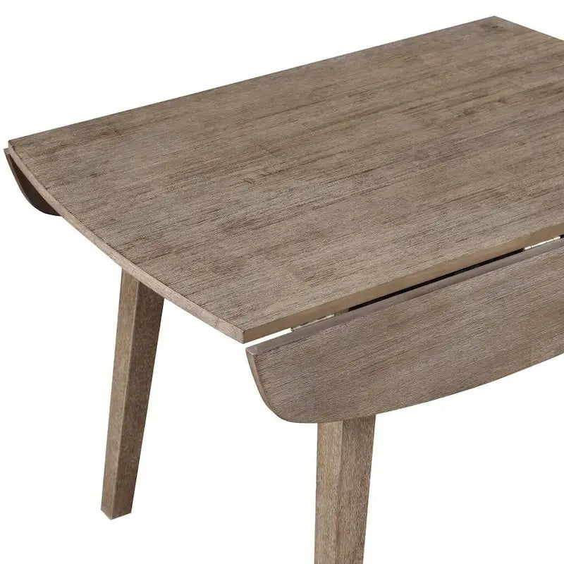 Set da pranzo Boulder da 3 pezzi - legno di fienile spazzolato a filo