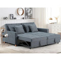 AECOJOY 3-in-1-Schlafsofa, Doppelschlafsessel und Schlafstuhl