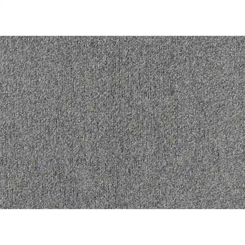 Canapé inclinable double manuel Leena de 84 po, chenille grise, en bois massif