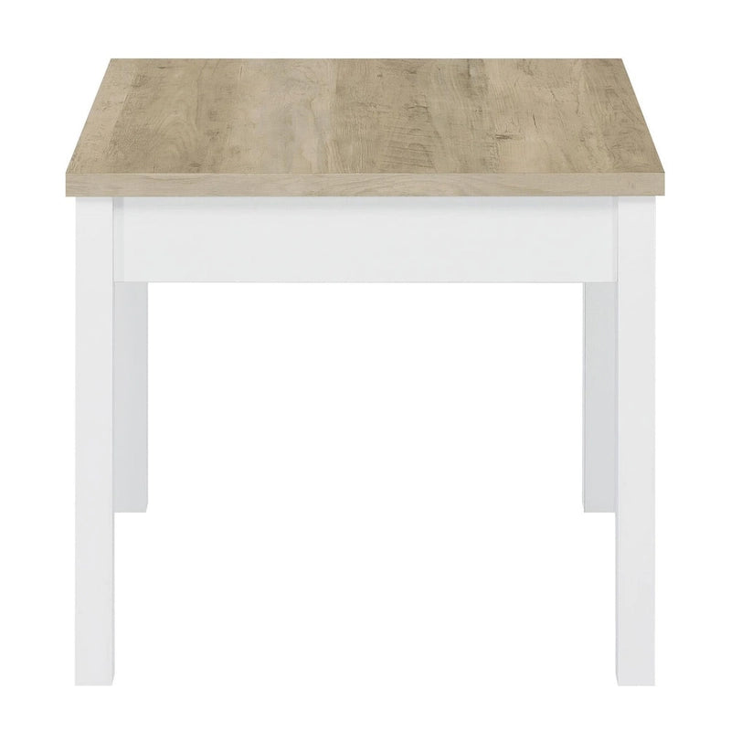 Hudsonin antiikkimännystä ja valkoisesta valmistettu 3-osainen kahvipöytäsarja