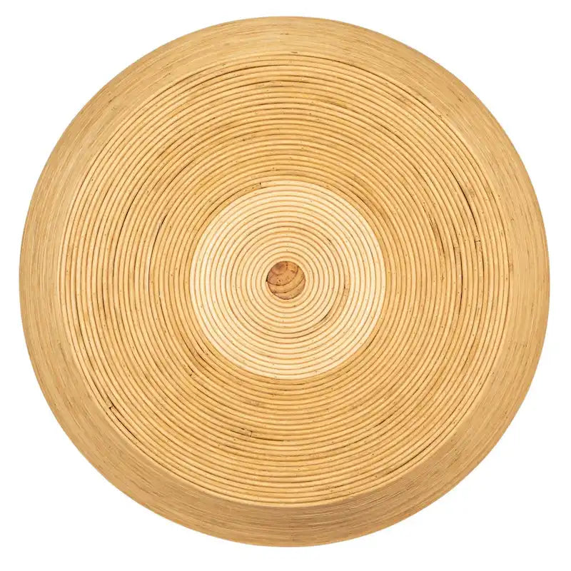 Rattan Accent Table