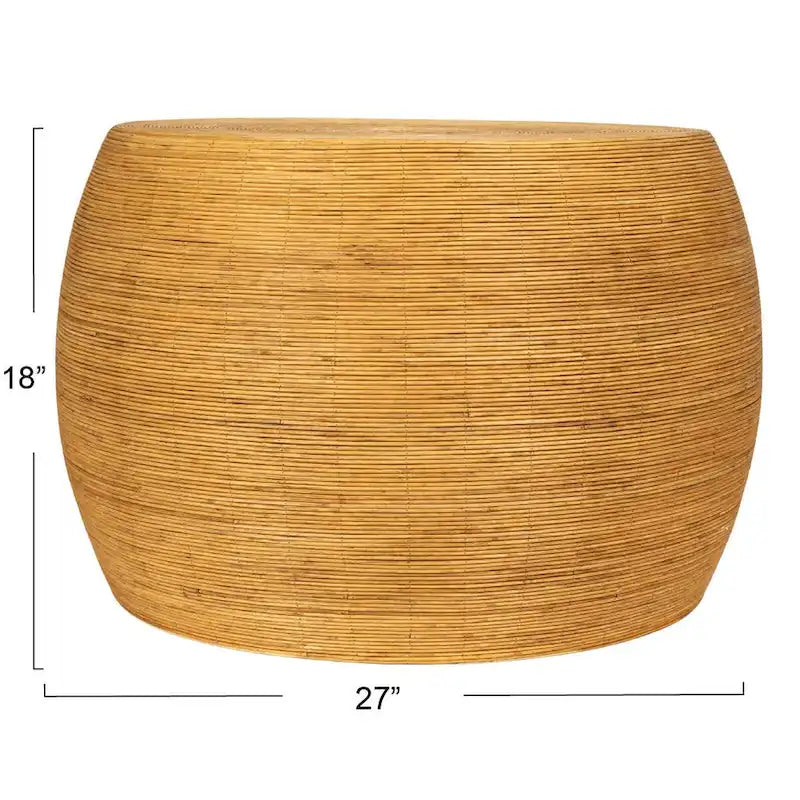 Rattan Accent Table