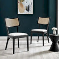 Caledonia Wood Dining Chair Set of 2