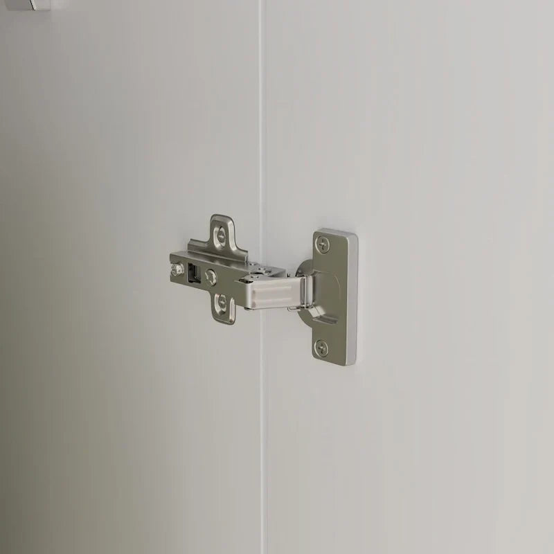 Armadio guardaroba a 2 ante, armadio indipendente per camera da letto con barra appendiabiti