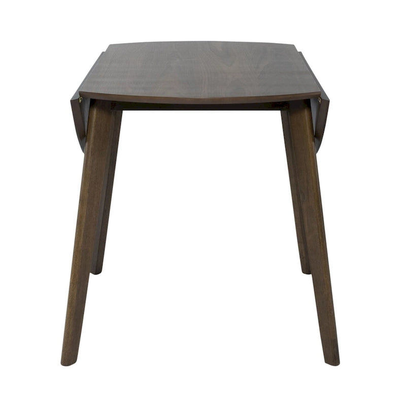 Space Savers 5-teiliges Set aus Satin-Walnussholz mit Klappplatten