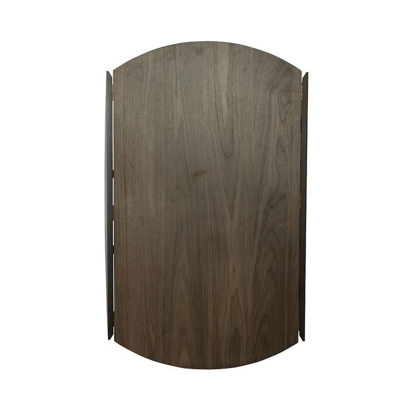 Space Savers 5-teiliges Set aus Satin-Walnussholz mit Klappplatten
