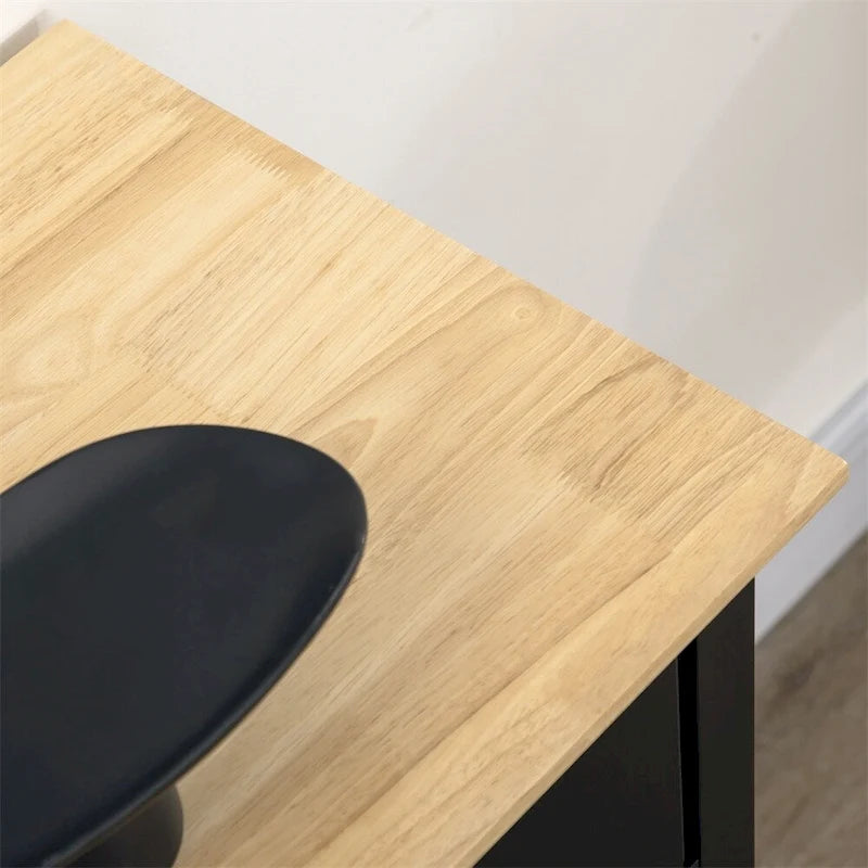 Sideboard-Buffetschrank aus Holz mit Schubladen und verstellbaren Einlegeböden