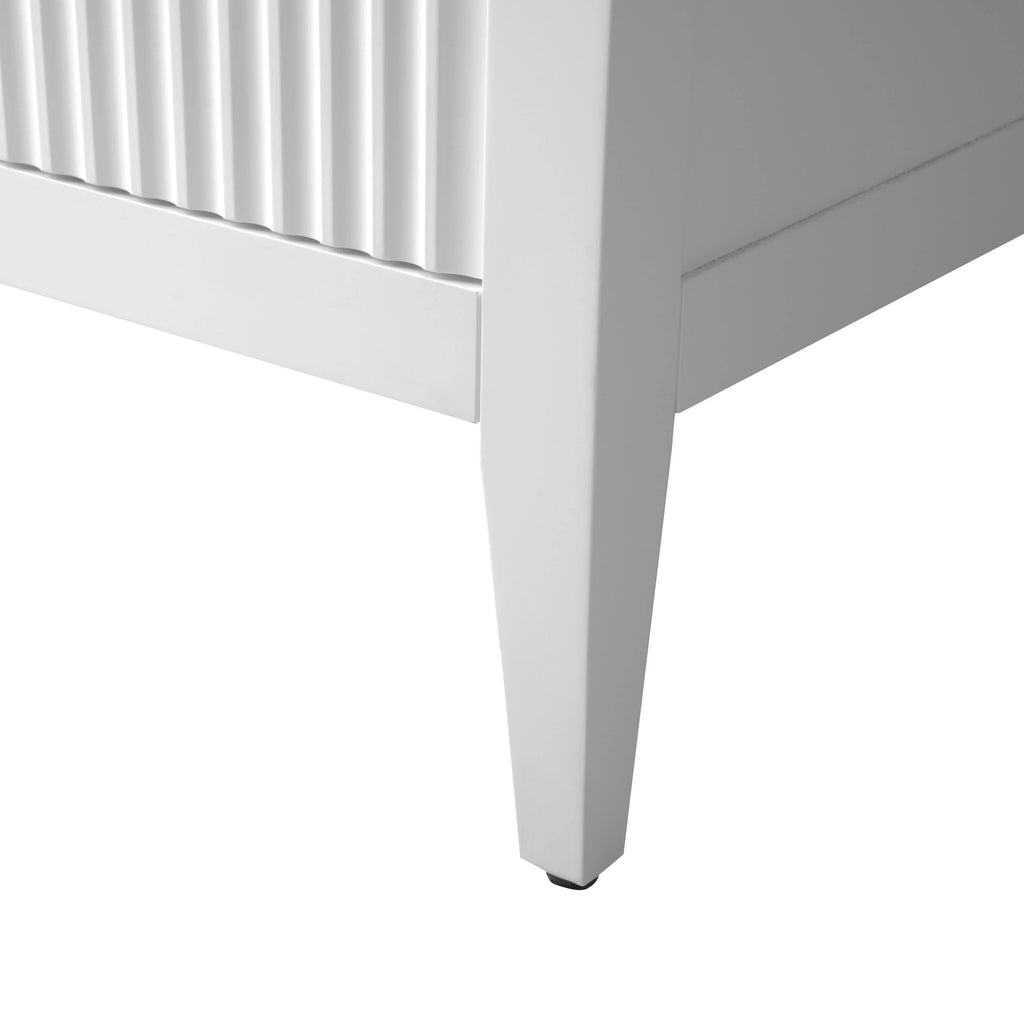 Vanity Art 72 badkamermeubel met dubbele wastafel en blad van composietmarmer