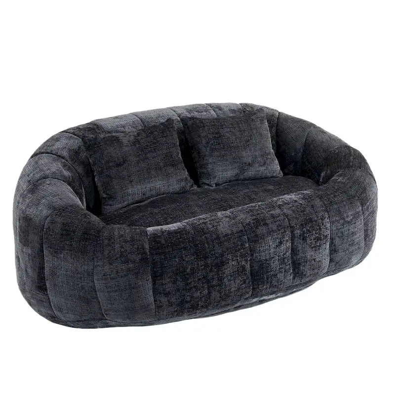 GDFStudio - Laurel chenille 2-zits luie bank met schuim met hoge dichtheid en extra veel comfort
