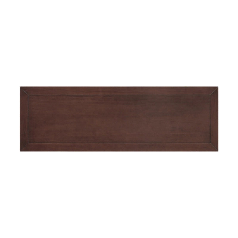 Vintage blauwe buffetkast, dressoir en consoletafel met onderste plank