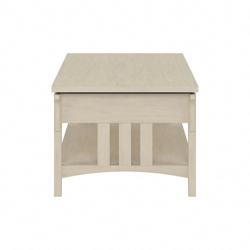 Salinas emelhető asztallapos dohányzóasztal-íróasztal tárolóval, a Bush Furniture-től