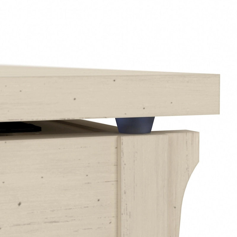 Salinas emelhető asztallapos dohányzóasztal-íróasztal tárolóval, a Bush Furniture-től
