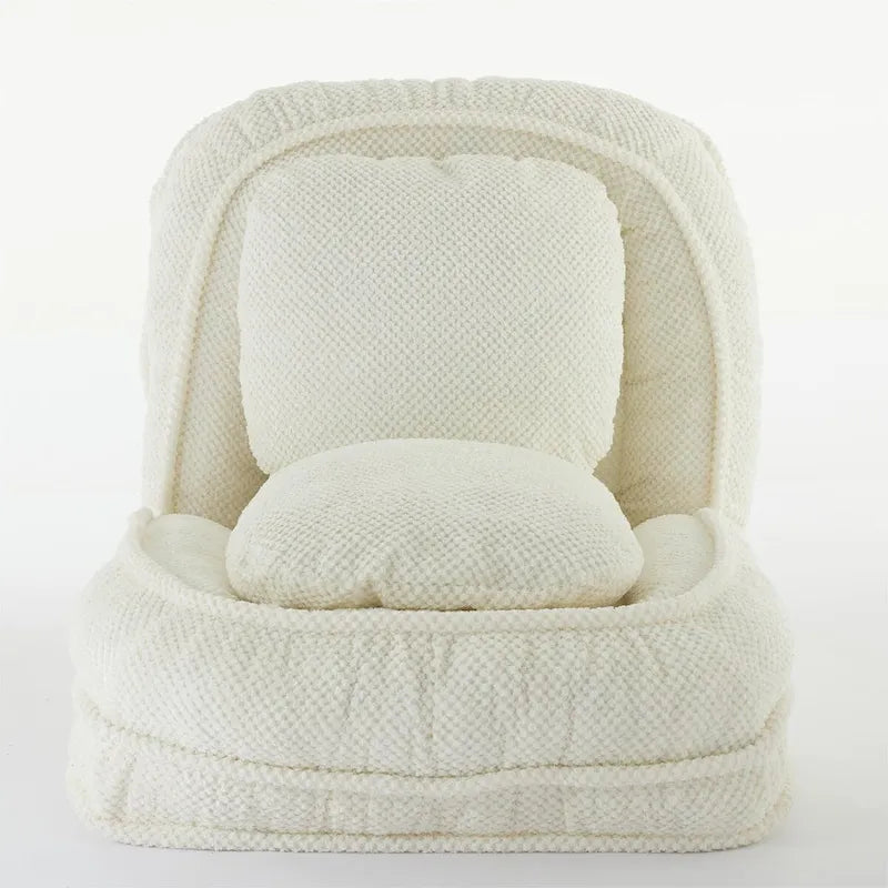 Canapé inclinable, 5 positions réglables, pour s’asseoir, dormir, plier, idéal pour la chambre ou le salon