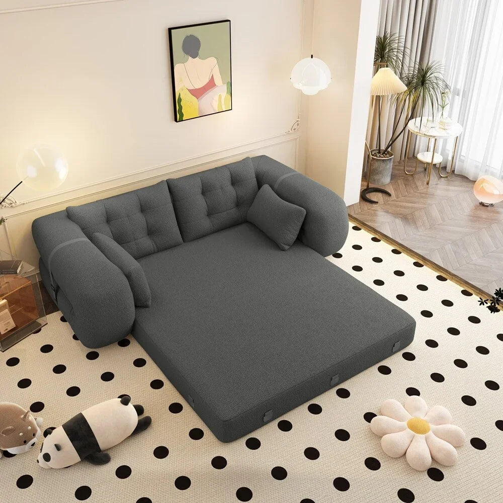 Multifunctionele opvouwbare slaapbank van 78,7 inch