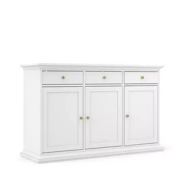 Tvilum, Sideboard with 3 Doors and 3 Drawers, White