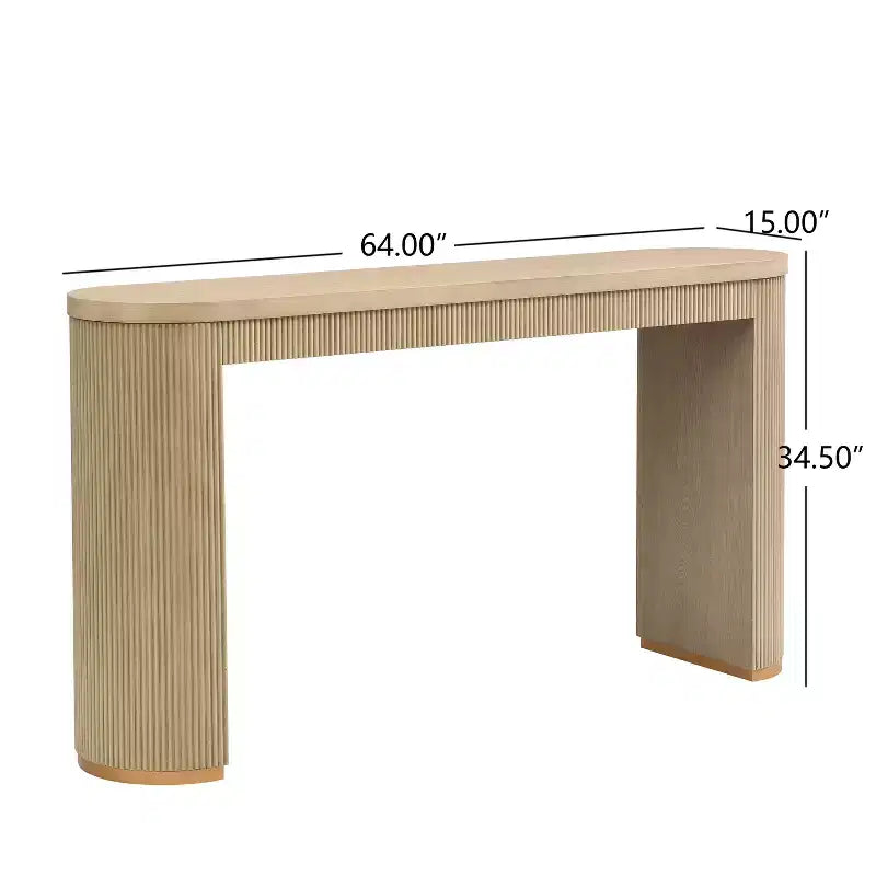 Christopher Knight Home Greta Farmhouse Counter Height Fluted Dining Table