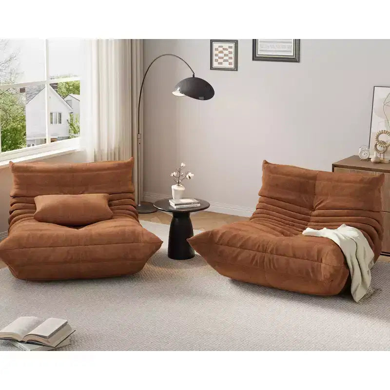 Modular Sectional Sofa, Togo Sofa with Deep Seat
