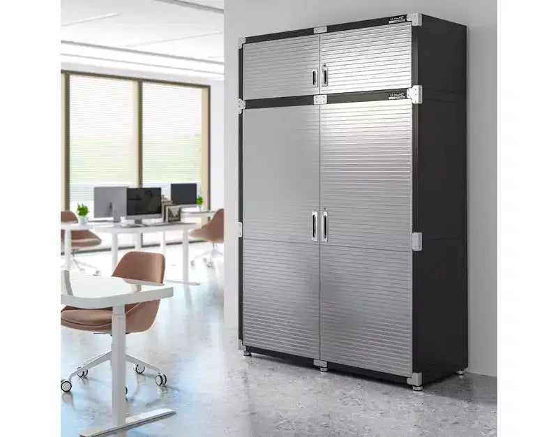 Seville Classics UltraHD extra brede opbergkastenset van 2 stuks, 60 x 24