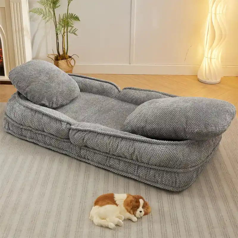 Canapé inclinable, 5 positions réglables, pour s’asseoir, dormir, plier, idéal pour la chambre ou le salon