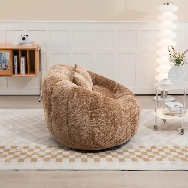 Sitzsack aus Chenille, Relaxsofa