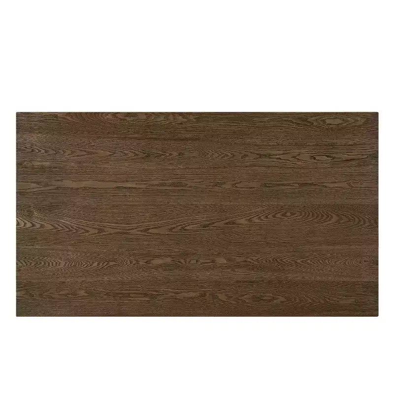 Set da pranzo moderno di metà secolo Christopher Knight Home Simon, 5 pezzi, in legno di caucciù con sedie imbottite in bouclé