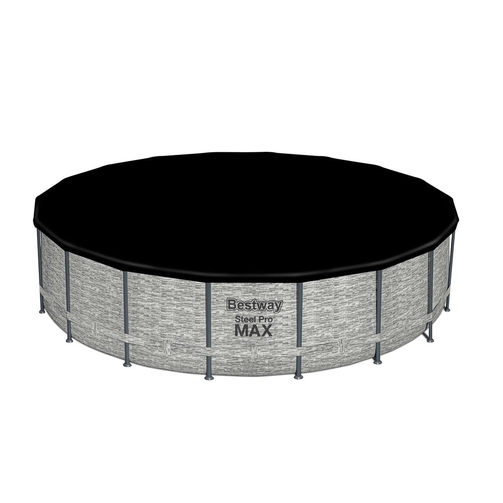 Bestway Steel Pro MAX rond bovengronds zwembad met pomp en afdekzeil