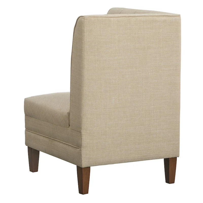 Lifestorey Kerrington 3-delige gestoffeerde banquette-set met geribbelde rugleuning