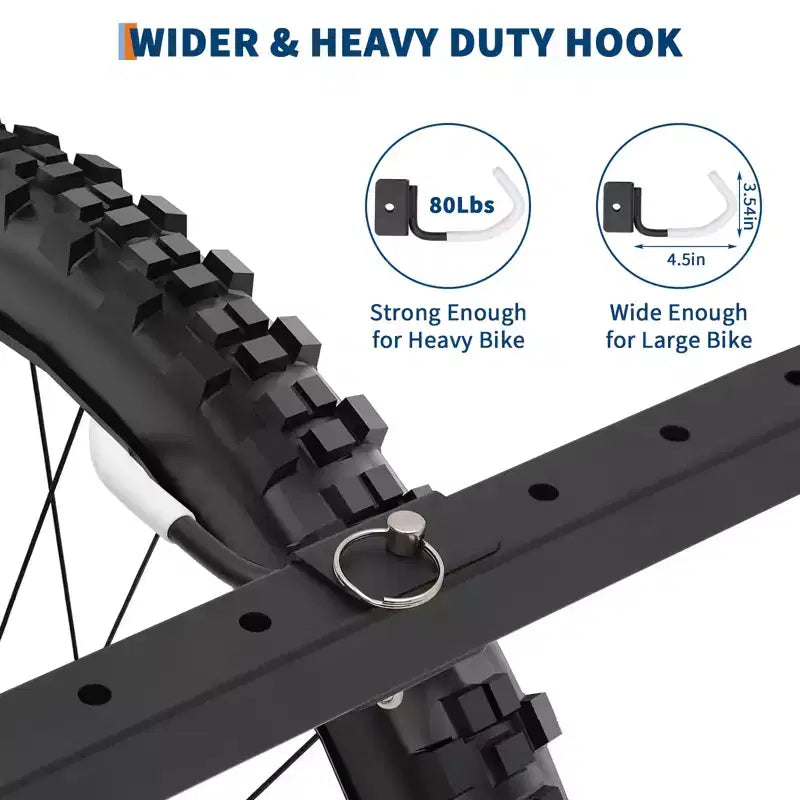 Freestanding 5-Bike Storage Rack with 300 Lbs Heavy Duty Capacity, Sturdy Organizer for Safe and Stable Bike Holding for Front Yards, Backyards