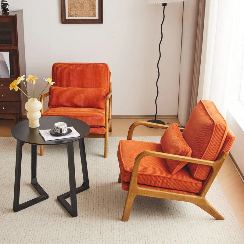 Mid Century Modern Upholstered Accent Chair