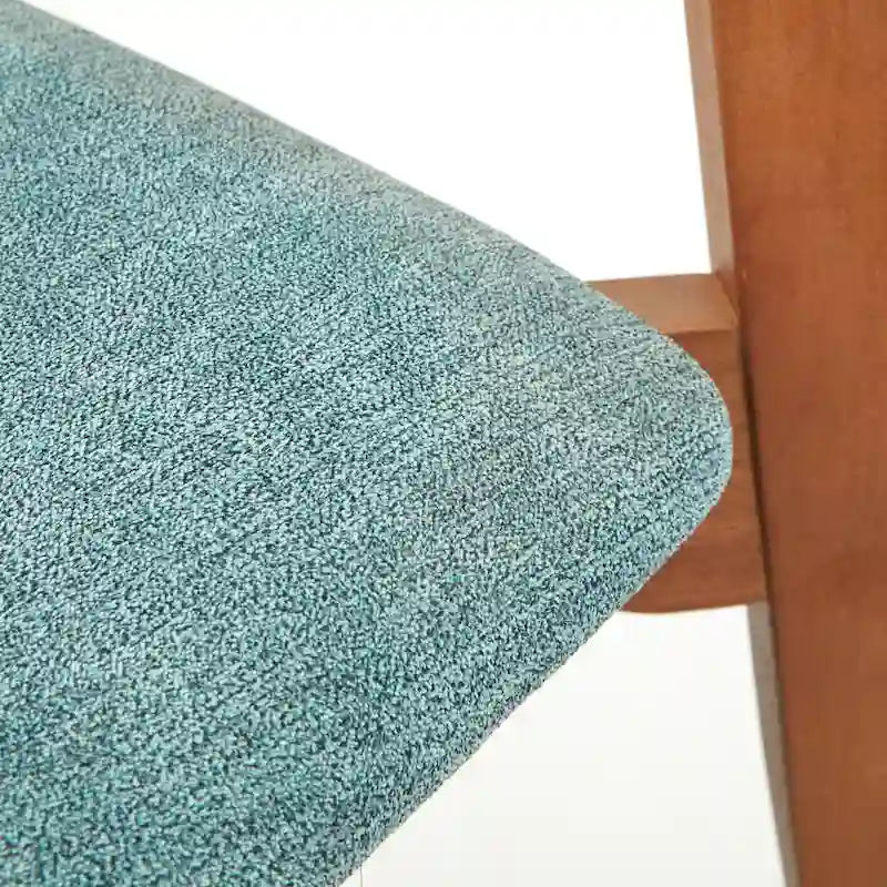 Simple Living Nettie-eetset van massief hout, 4-delig