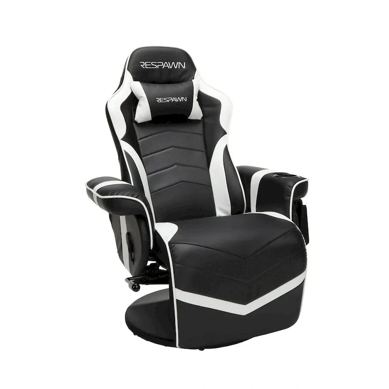 Gaming Recliner - Reclining Gaming Chair with Footrest
