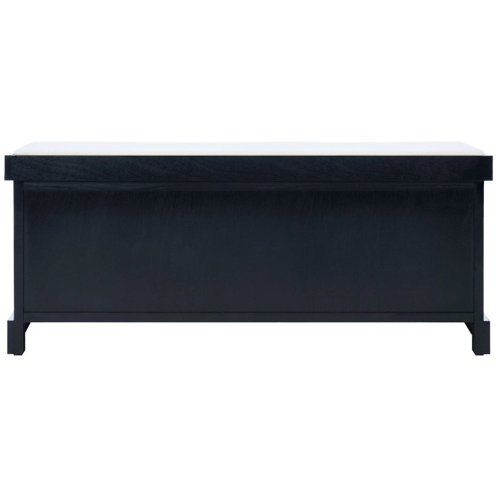 Banco de almacenamiento SAFAVIEH Fiorello con 3 cajones y cojín - 47.3 W x 15 L x 19 H - 47Wx15Dx19H