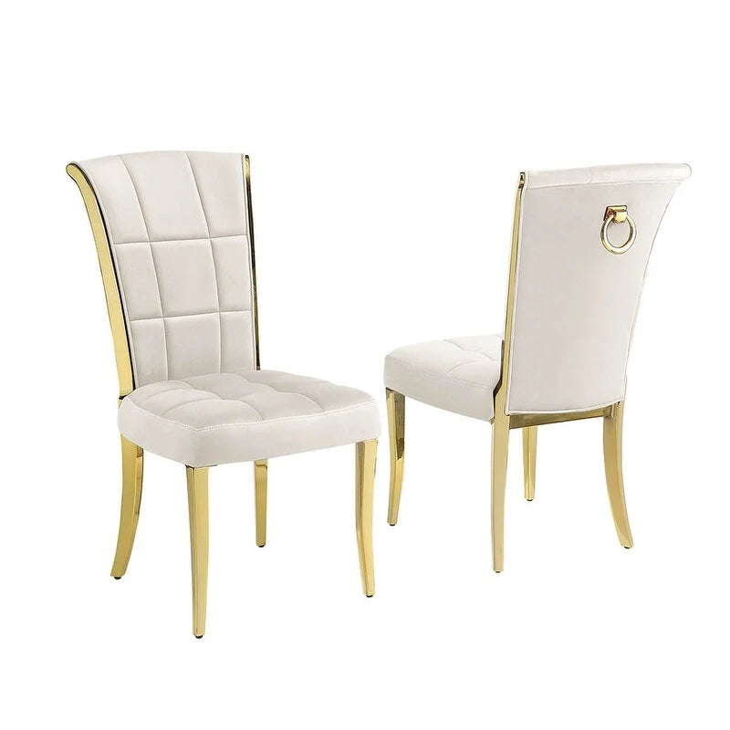 Best Quality Furniture D325-SC324-7 5 darabos kerek étkezőgarnitúra