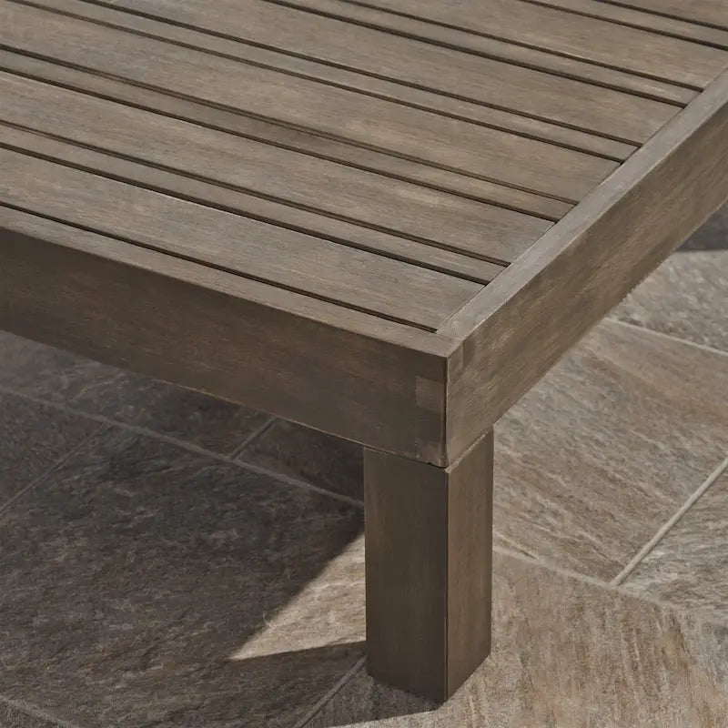 Brava Outdoor Acacia Wood 6-piece Chat Set by Christopher Knight Home