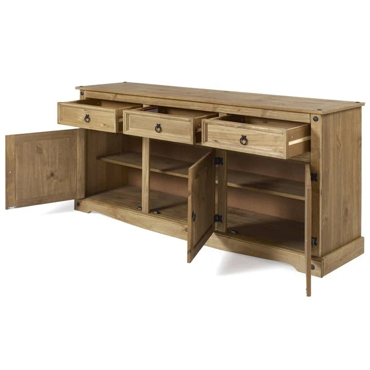 65 Wood Buffet Sideboard Farmhouse - Corona Collection