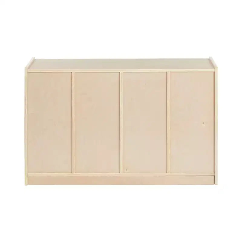 Cubby Mobile Tray Cabinet and 15 Scoop Front Bins, 3x4, Kids Furniture