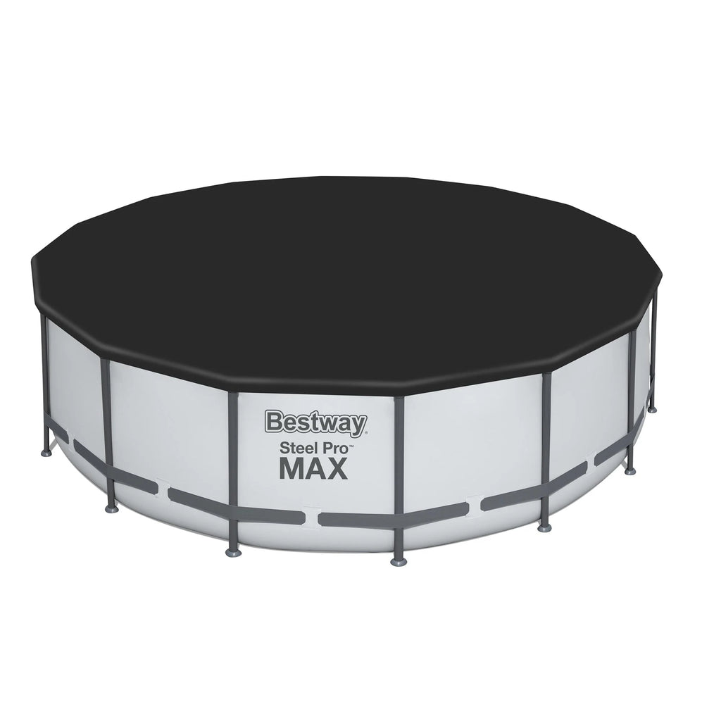Bestway Steel Pro MAX rond bovengronds zwembad met pomp en afdekzeil